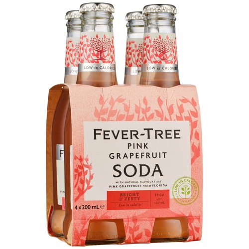 Fever Tree Sparkling Grapefruit 4pk